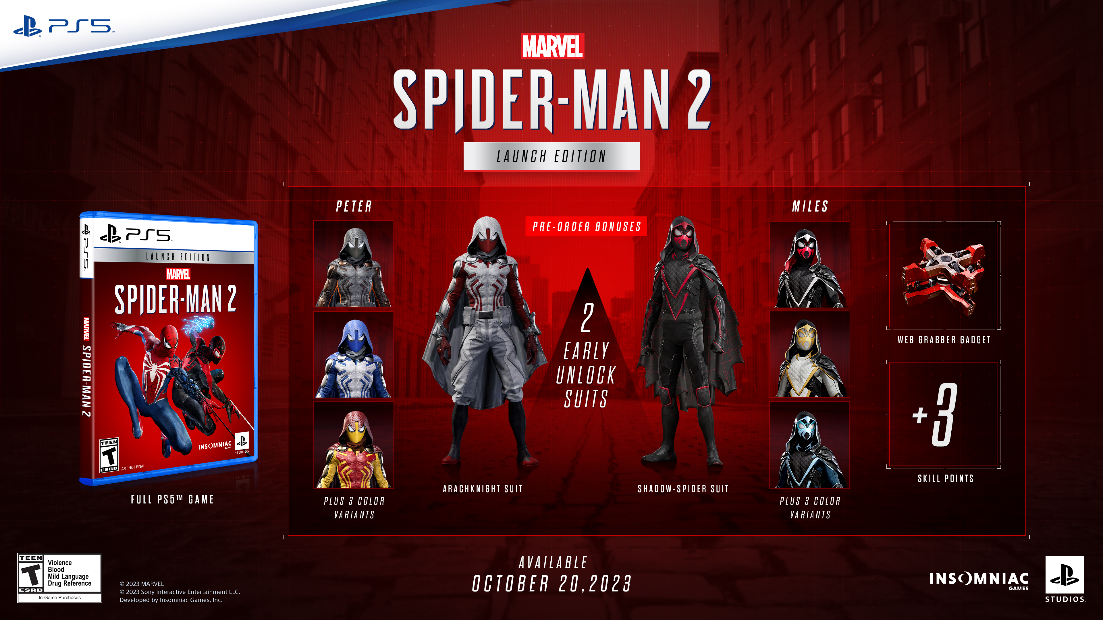Marvel's Spider-Man 2 Launch Edition 