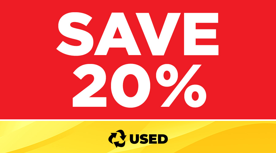 Save 20% when you Buy 2 USED Games